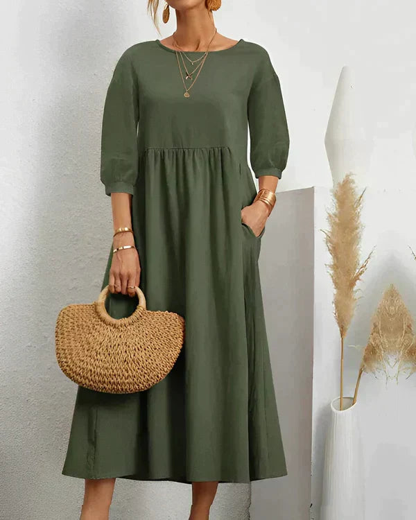Emily | Chic Boho Puff Dress