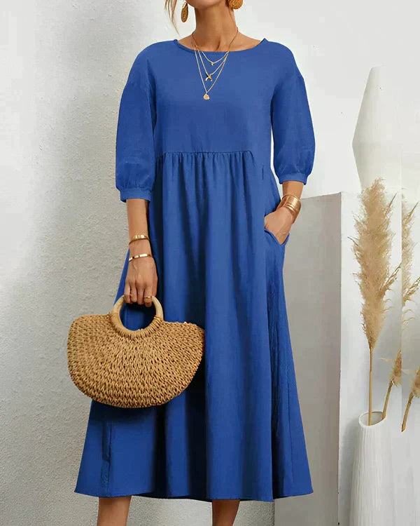 Emily | Chic Boho Puff Dress