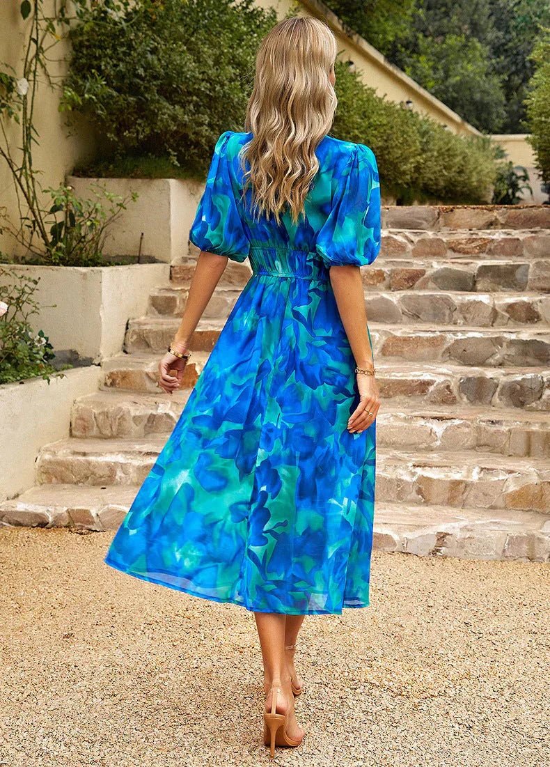 Eva | Elegant Floral Maxi Dress