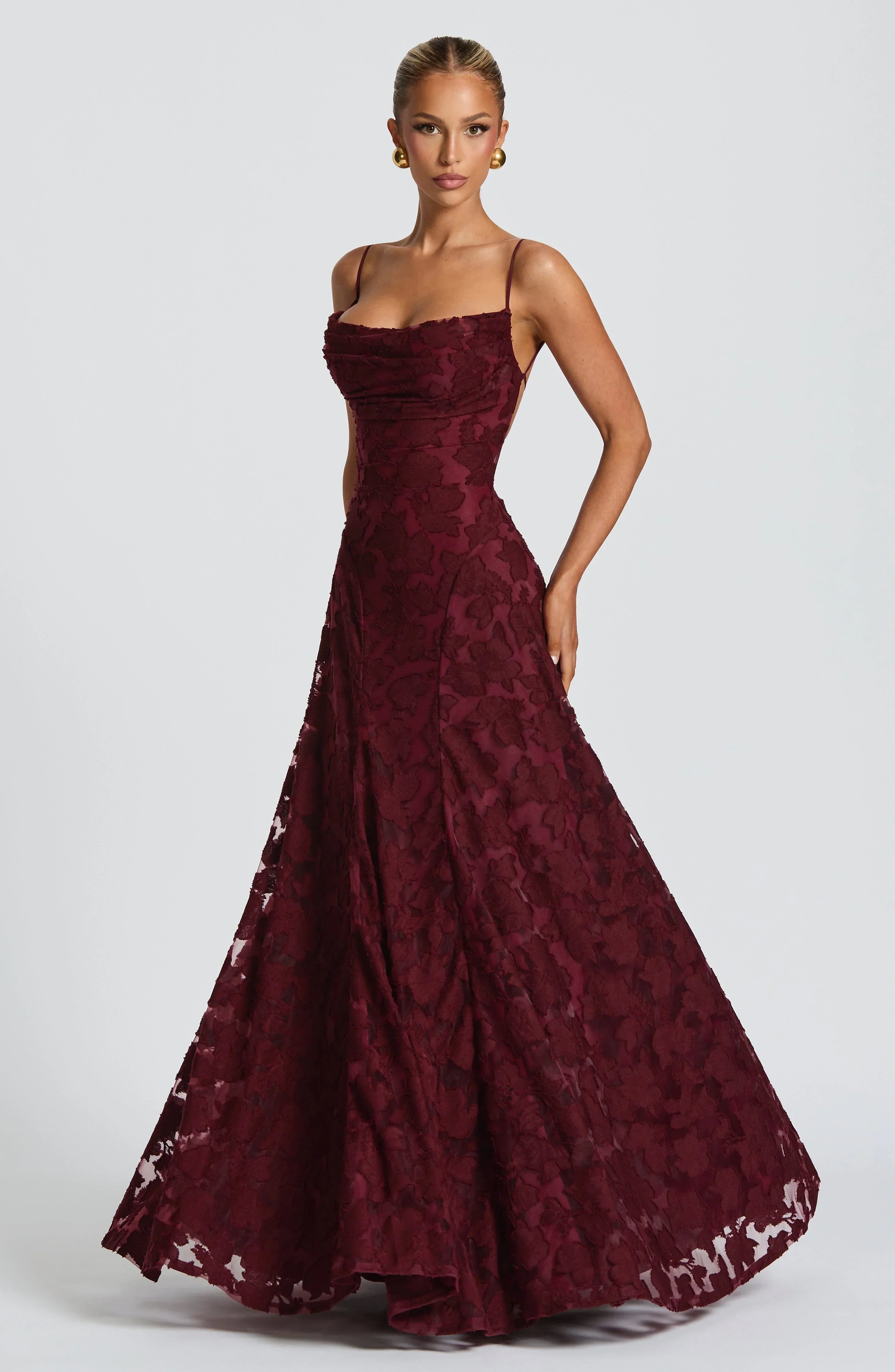 Clara Leon™ | Elegant Maxi Dress