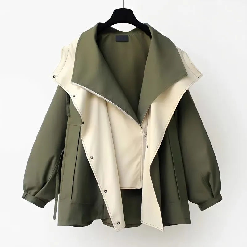 Margaux | Hooded Oversized Graceful Trench Coat