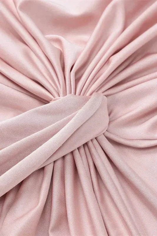 Hailey | Satin Draped Evening Gown