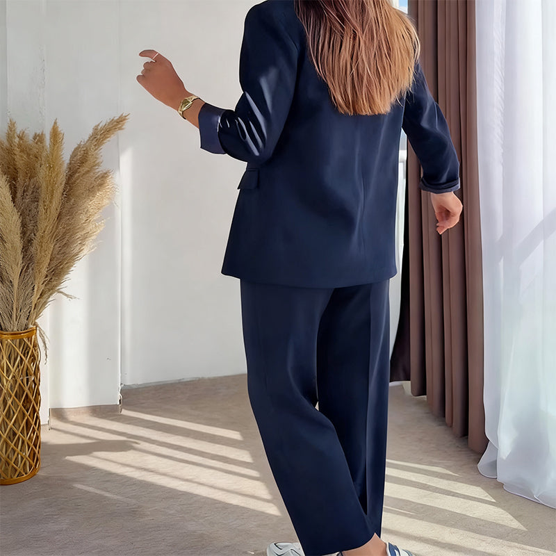 Classic 2-Piece Women's Set – Timeless Elegance, Comfort & Professional Look