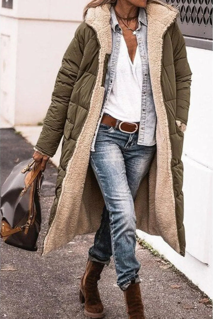 Tuva | Hooded Quilted Understated Puffer Jacket