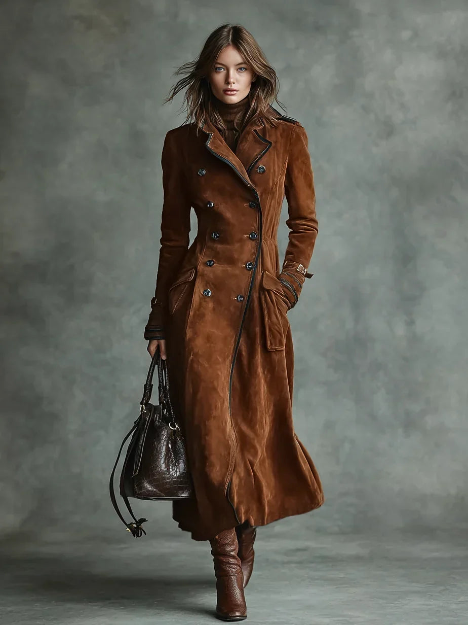 Uilkje | Double-Breasted Tailored Refined Coat