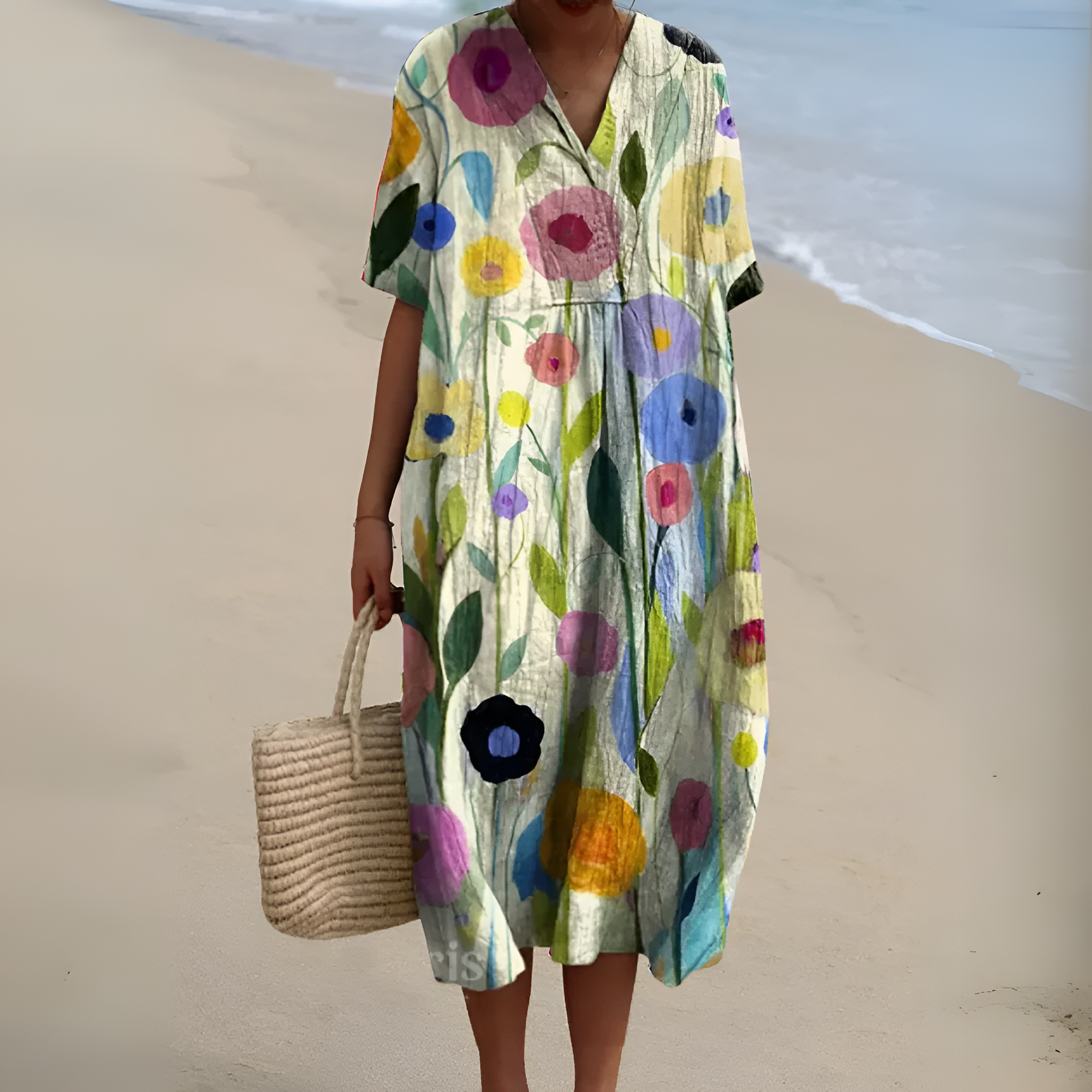 Kelly | Comfortable Summer Midi Dress