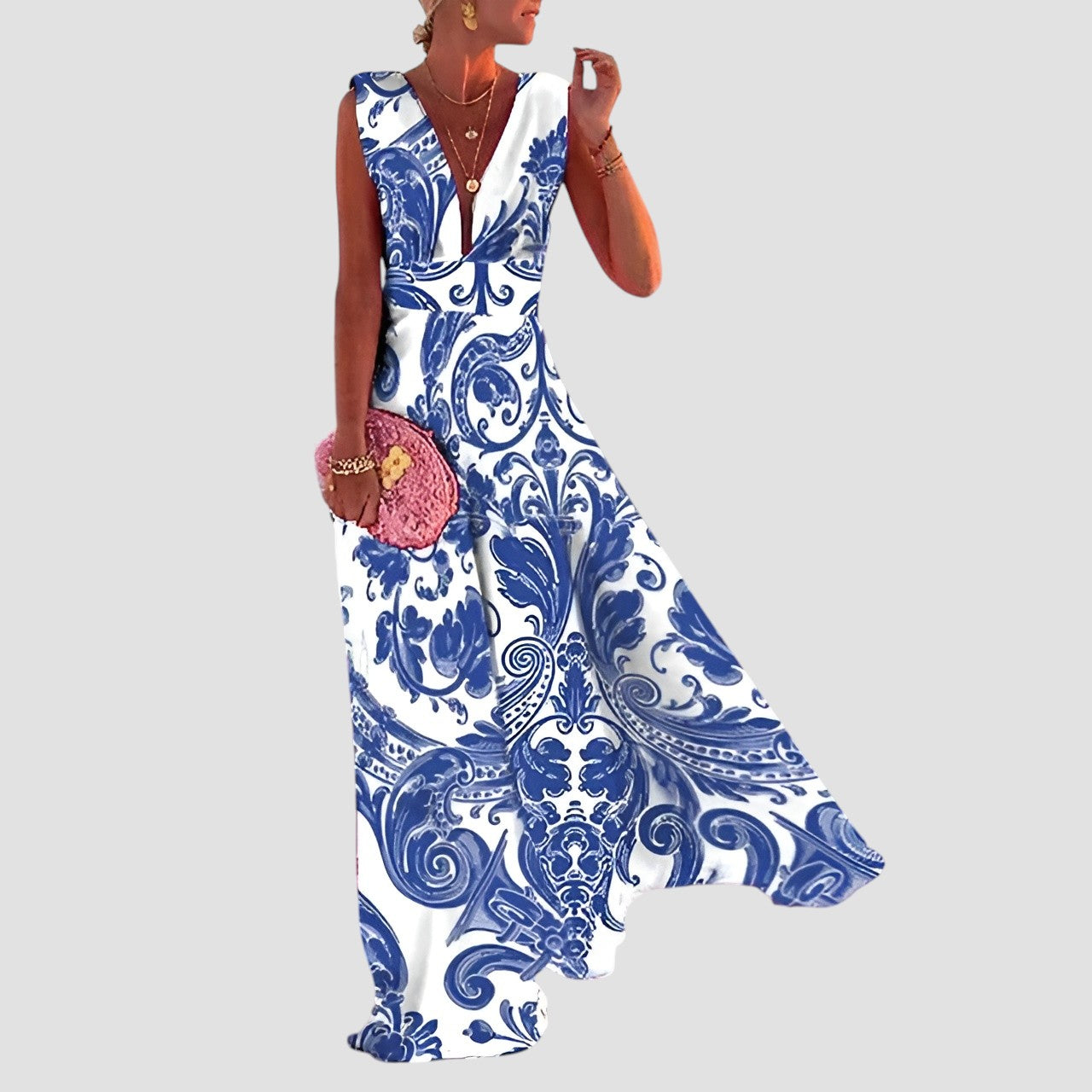 Alice | Elegant Summer Maxi Dress